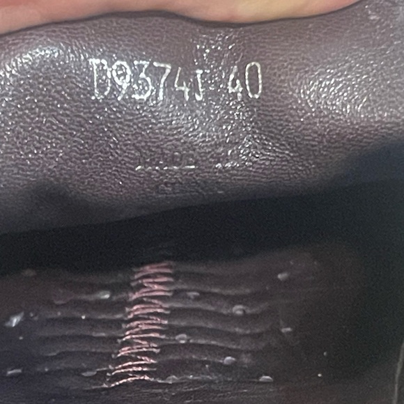 Geox Respira Kosmopolis Suede Brown Leather EUR 40 US 10M - Picture 7 of 8